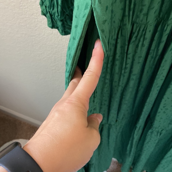 Anthropologies Maeve Wendy Tiered Maxi Dress size Medium - Picture 11 of 15